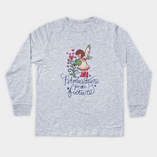 Permaculture for the Future Kids Long Sleeve T-Shirt